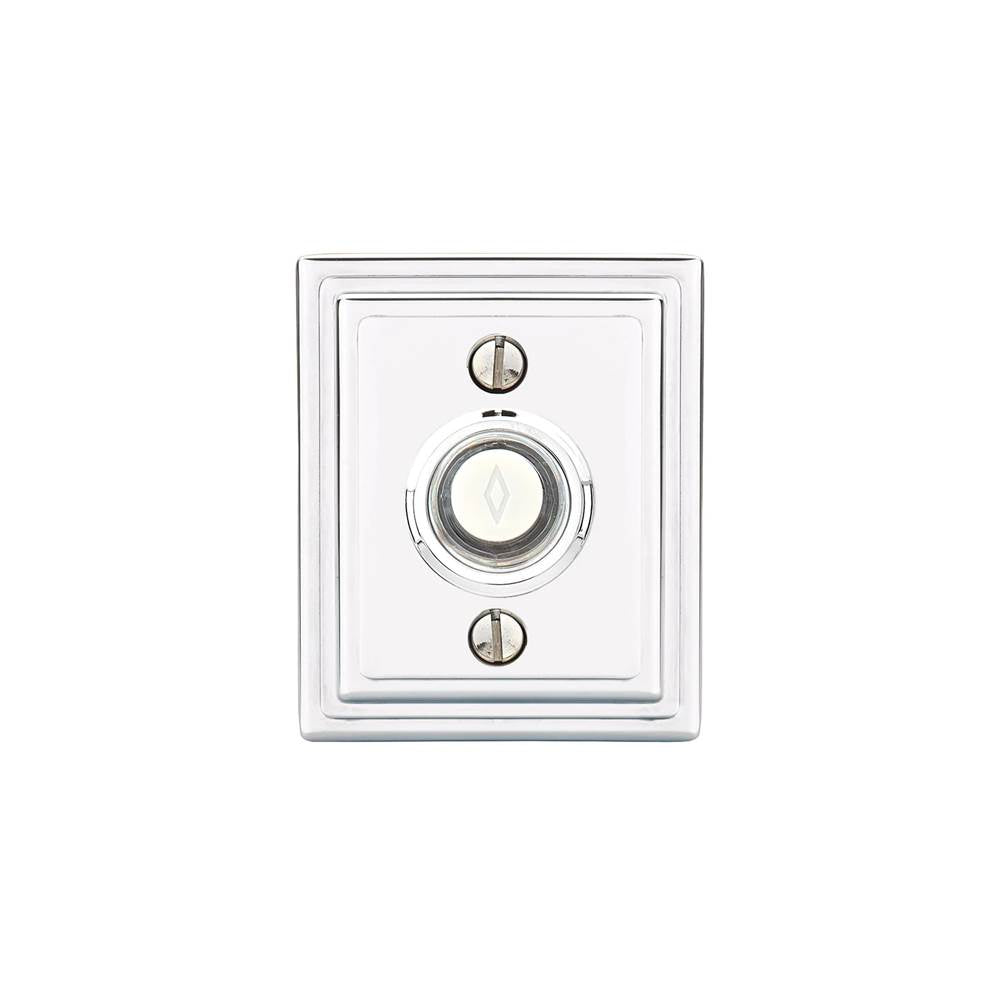 Emtek - Brass Drbell, Wilshire Rosette, US26 - Polished Chrome