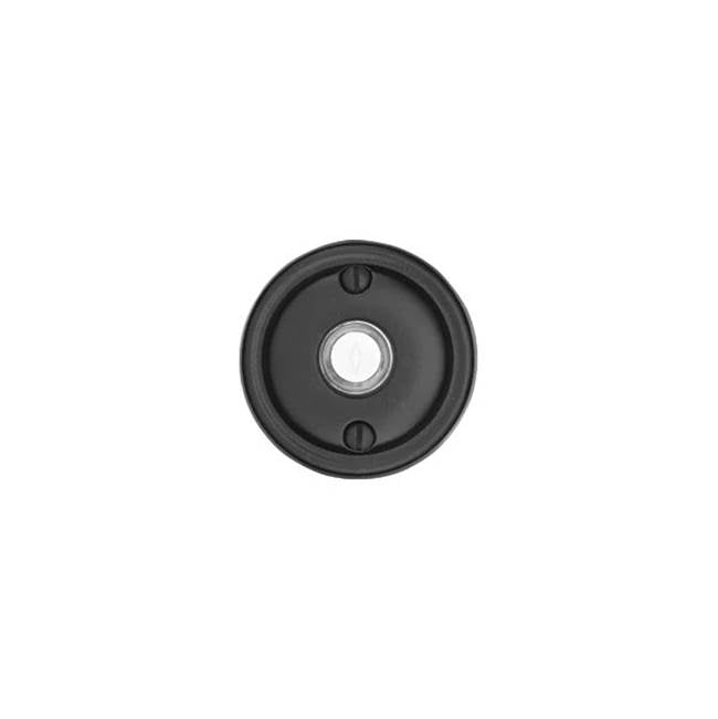 Emtek - Tusc. Drbell, No.12 Rose, FB - Flat Black Bronze Patina