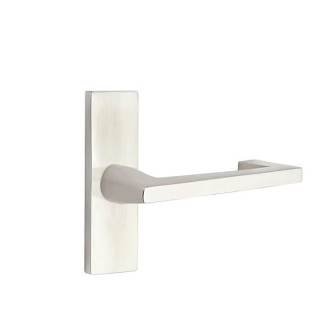 Emtek - Dummy, Single Sided, Stretto 1.5x5, Argos Lever, LH, US15 - Satin Nickel