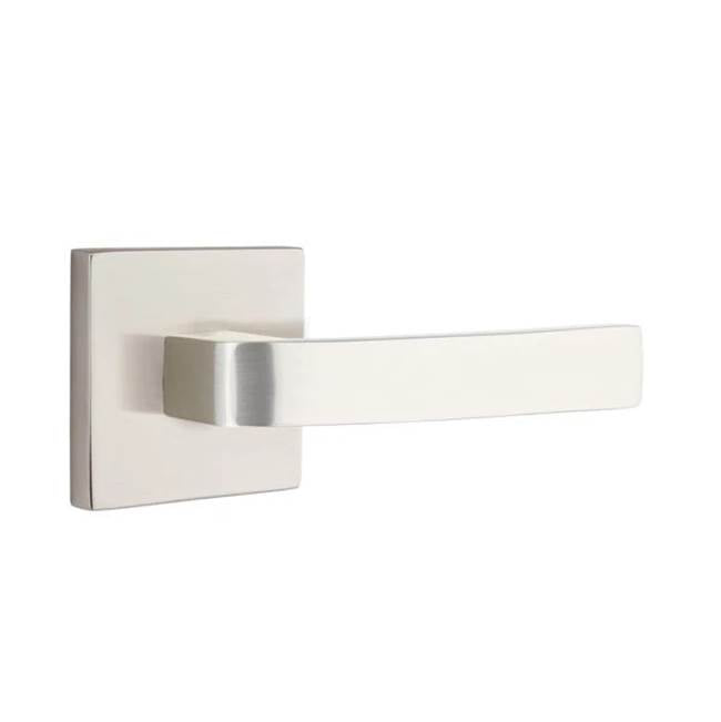 Emtek - Dummy, Square Rosette, Breslin Lever, US15 - Satin Nickel