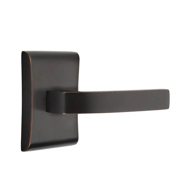 Emtek - Dummy, Neos Rosette, Breslin Lever, US10B - Oil Rubbed Bronze
