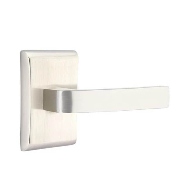 Emtek - Privacy, Neos Rosette, Breslin Lever, LH, US15 - Satin Nickel