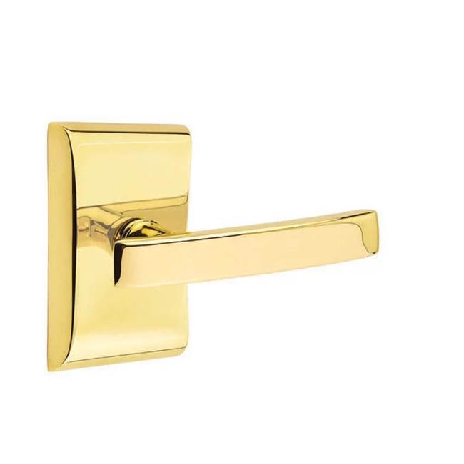 Emtek - Dummy, Neos Rosette, Geneva Lever, US3NL - Unlacquered Brass
