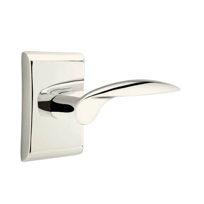 Emtek - Passage, Neos Rosette, Mercury Lever, RH, US14 - Polished Nickel