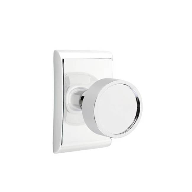 Emtek - Passage, Neos Rosette, Verve Knob, US26 - Polished Chrome
