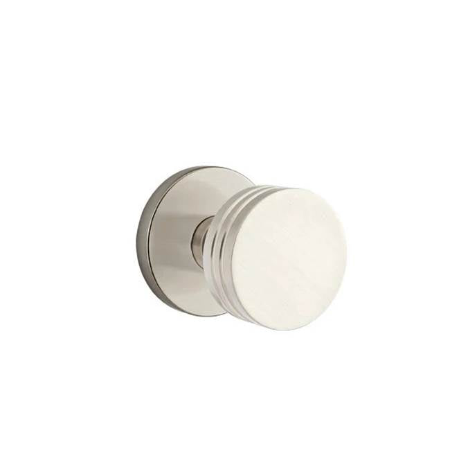 Emtek - Dummy, Disk Rosette, Bern Knob, US15 - Satin Nickel