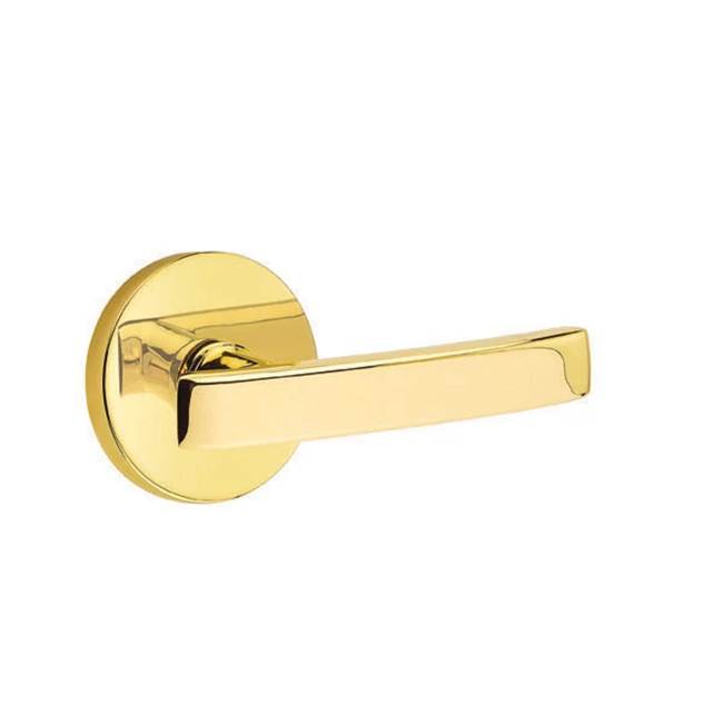 Emtek - Dummy, Disk Rosette, Geneva Lever, US3NL - Unlacquered Brass
