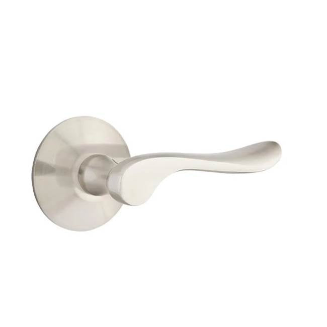 Emtek - Passage, Modern Rosette, Luzern Lever, RH, US15 - Satin Nickel