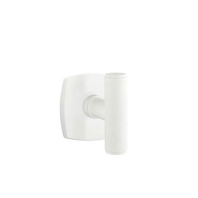 Emtek - Concealed, Privacy, Urban Modern Rosette, The Ace Knurled Knob, MW