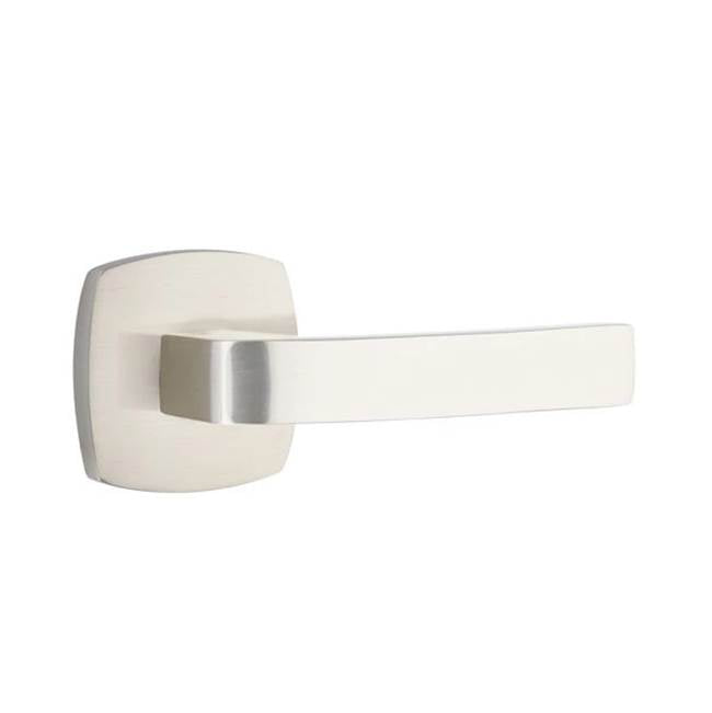 Emtek - Concealed, Passage, Urban Modern, Breslin Lever, US15 - Satin Nickel