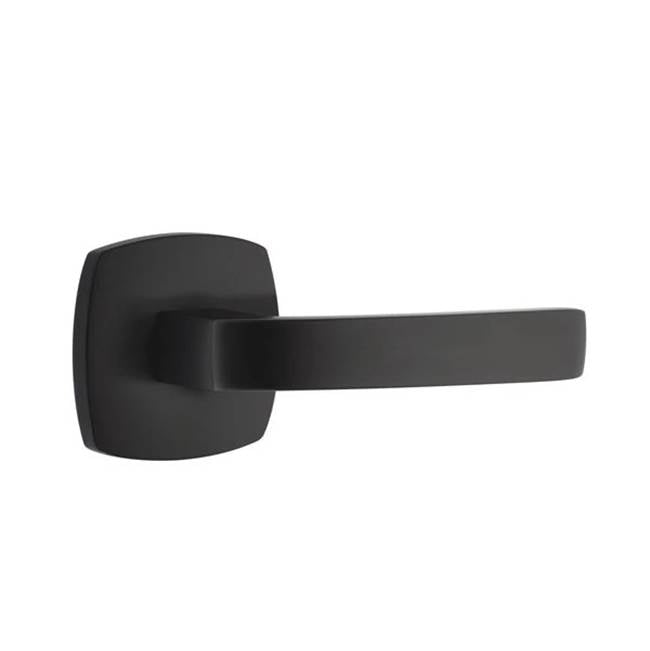 Emtek - Concealed, Passage, Urban Modern, Breslin Lever, US19 - Flat Black