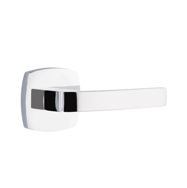Emtek - Passage, Urban Modern, Breslin Lever, LH, US26 - Polished Chrome