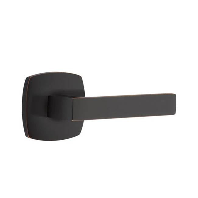 Emtek - Passage, Urban Modern, Dumont Lever, RH, US10B - Oil Rubbed Bronze