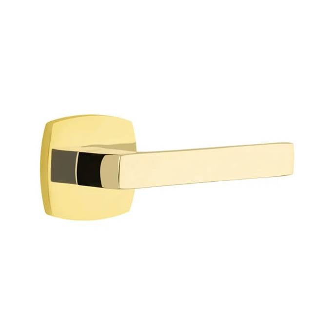 Emtek - Concealed, Passage, Urban Modern, Dumont Lever, US3NL - Unlacquered Brass