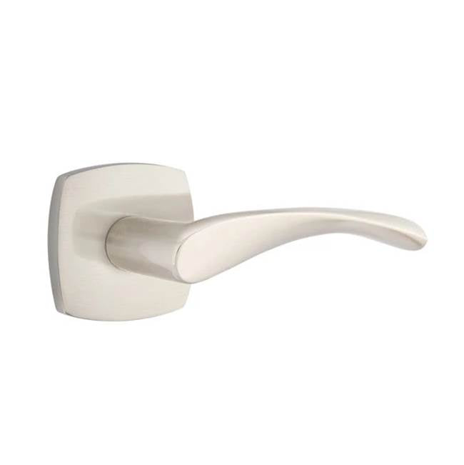 Emtek - Concealed Fastener Privacy, Urban Modern Rosette, Triton Lever, US15 - Satin Nickel