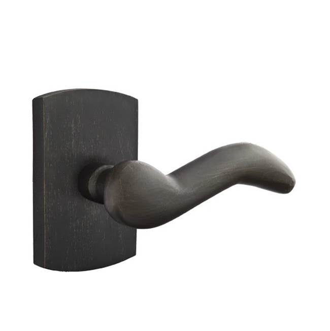 Emtek - Concealed, Privacy, No.4 Rosette, Cody Lever, MB - Medium Bronze Patina