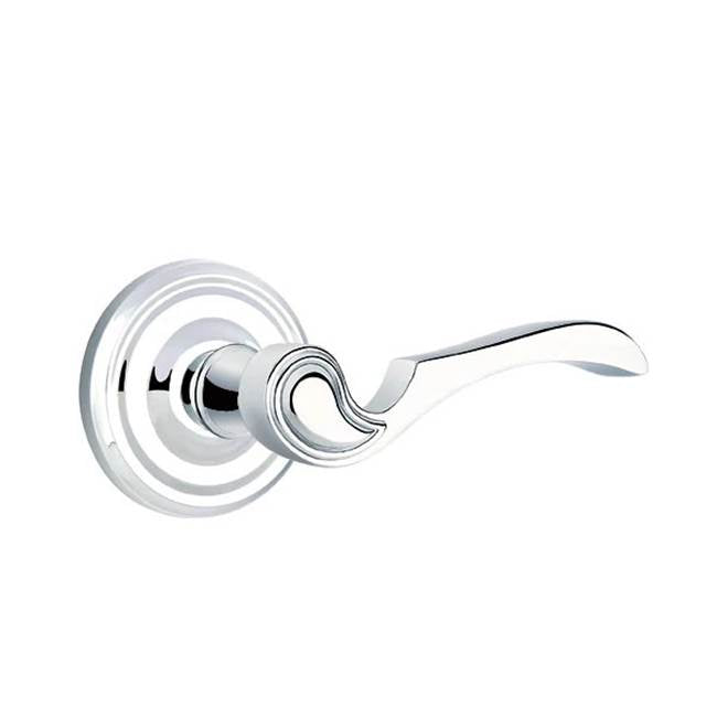 Emtek - Concealed, Privacy, Regular Rosette, Coventry Lever, US26 - Polished Chrome
