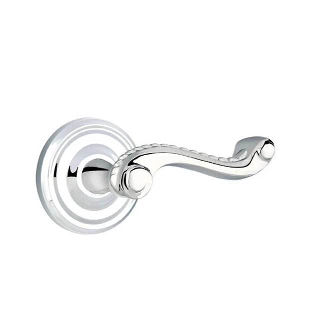 Emtek - Privacy, Regular Rosette, Rope Lever, LH, US26 - Polished Chrome