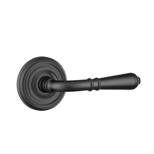 Emtek - Passage, Regular Rosette, Turino Lever, LH, US19 - Flat Black