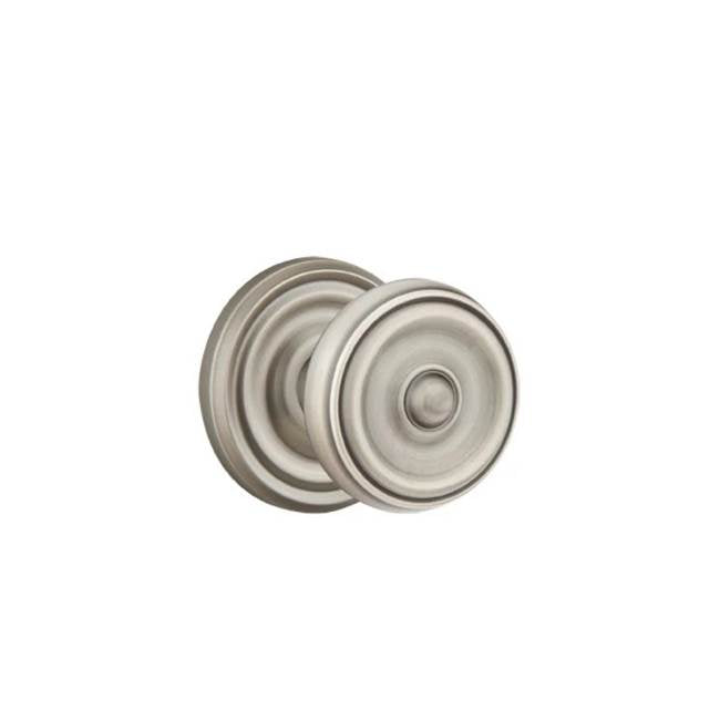 Emtek - Privacy, Regular Rosette, Waverly Knob, US15A - Pewter