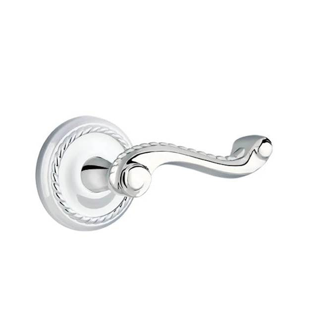 Emtek - Concealed, Privacy, Rope Rosette, Rope Lever, US26 - Polished Chrome
