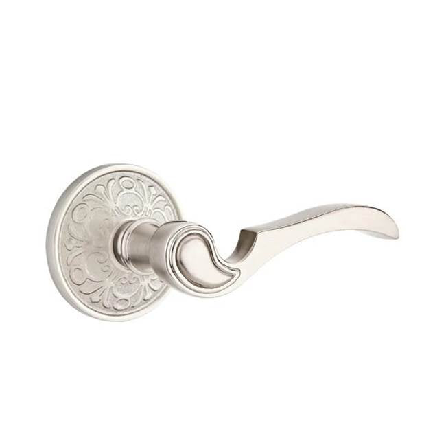 Emtek - Passage, Lancaster Rosette, Coventry Lever, RH, US15 - Satin Nickel