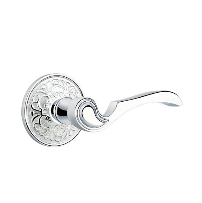 Emtek - Privacy, Lancaster Rosette, Coventry Lever, LH, US26 - Polished Chrome