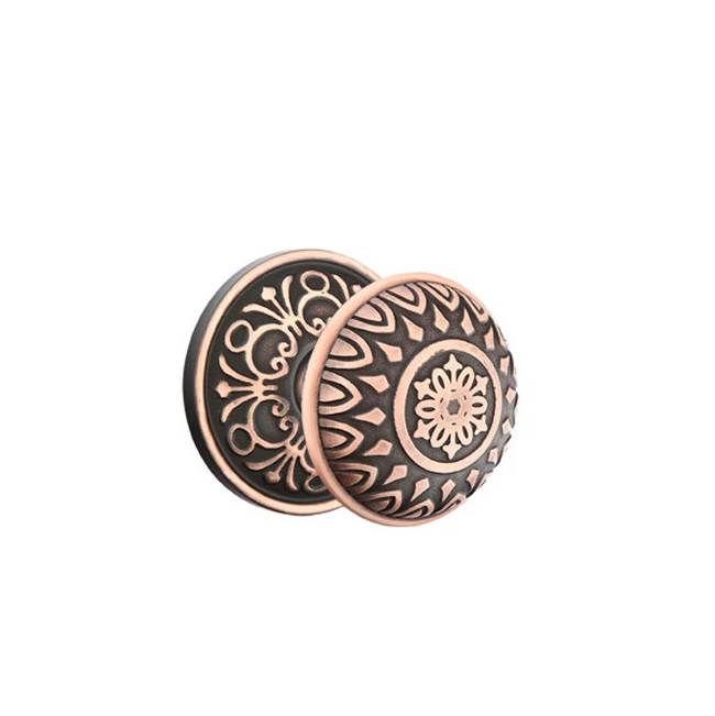 Emtek - Concealed, Passage, Lancaster Rosette, Lancaster Knob, US10B - Oil Rubbed Bronze