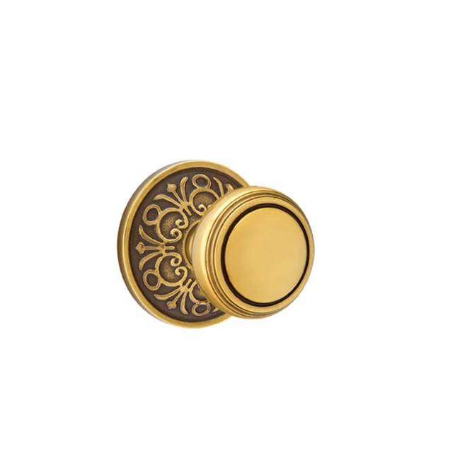 Emtek - Passage, Lancaster Rosette, Norwich Knob, US7 - French Antique