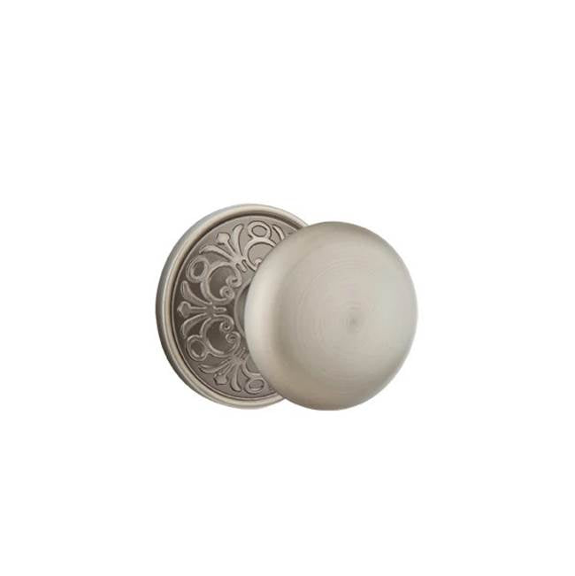 Emtek - Passage, Lancaster Rosette, Providence Knob, US15A - Pewter