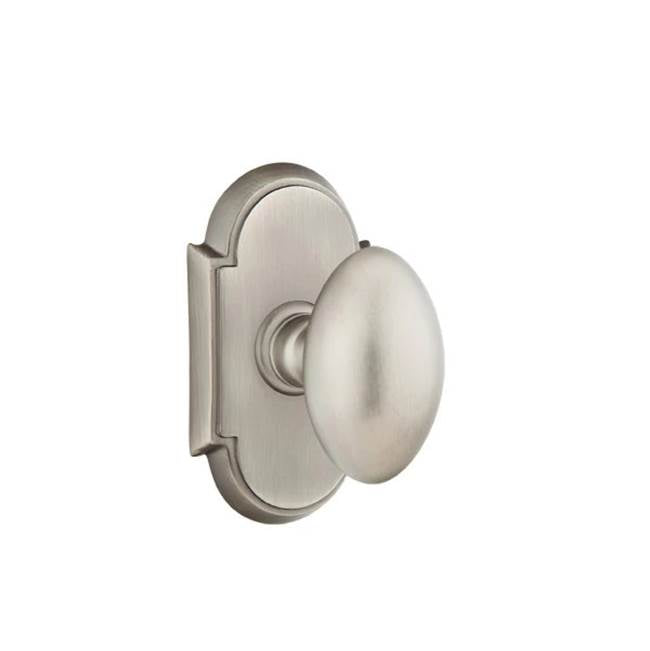 Emtek - Dummy, No.8 Rosette, Egg Knob, US15A - Pewter