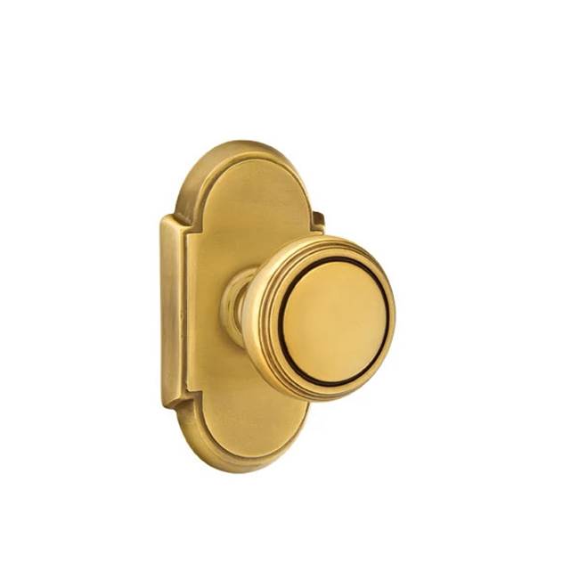 Emtek - Concealed, Passage, No.8 Rosette, Norwich Knob, US7 - French Antique