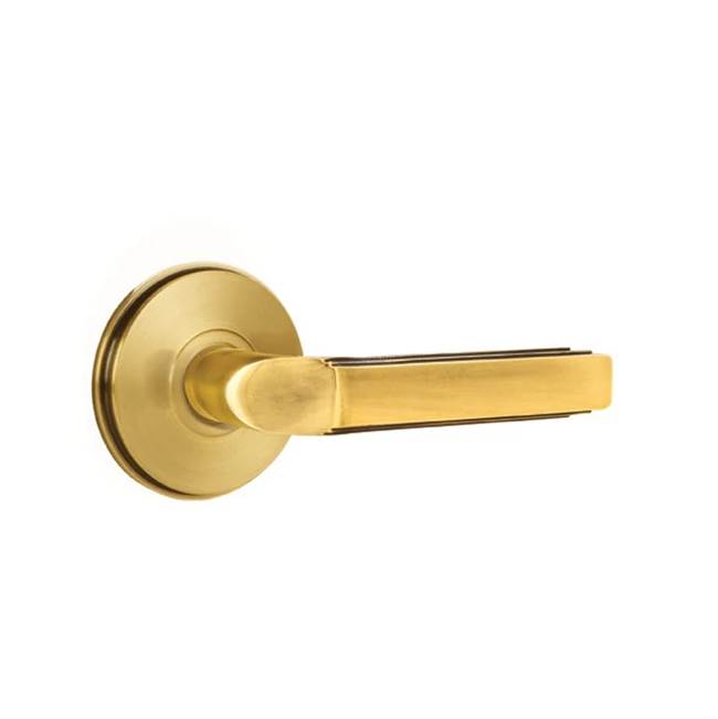 Emtek - Passage, Watford Rosette, Milano Lever, RH, US7 - French Antique