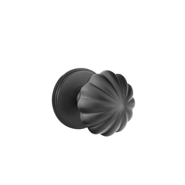 Emtek - Privacy, Watford Rosette, Melon Knob, US19 - Flat Black
