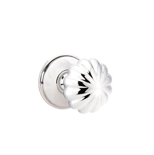 Emtek - Privacy, Watford Rosette, Melon Knob, US26 - Polished Chrome