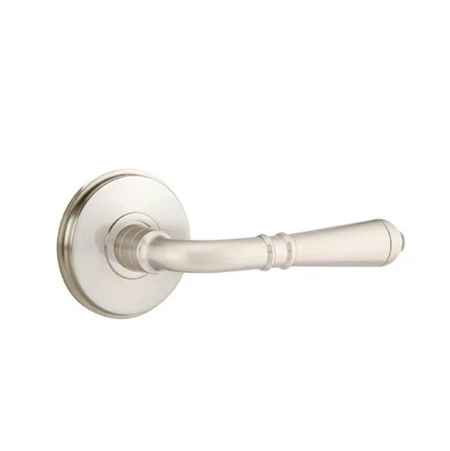 Emtek - Concealed, Passage, Watford Rosette, Turino Lever, US15 - Satin Nickel