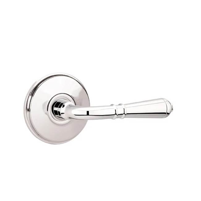 Emtek - Concealed, Passage, Watford Rosette, Turino Lever, US26 - Polished Chrome