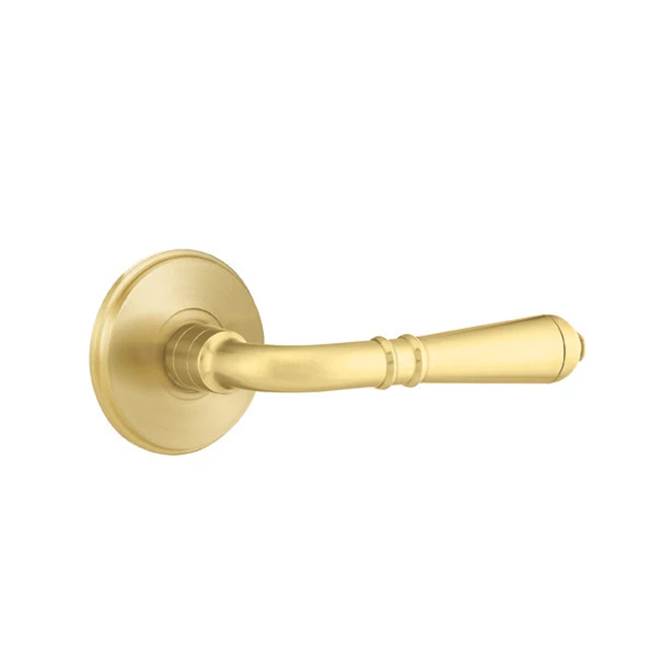 Emtek - Concealed, Passage, Watford Rosette, Turino Lever, US4 - Satin Brass