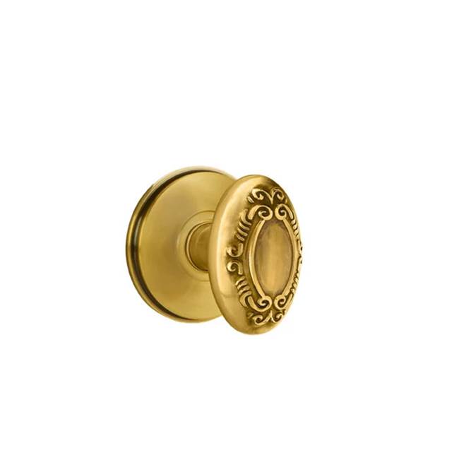 Emtek - Privacy, Watford Rosette, Victoria Knob, US7 - French Antique