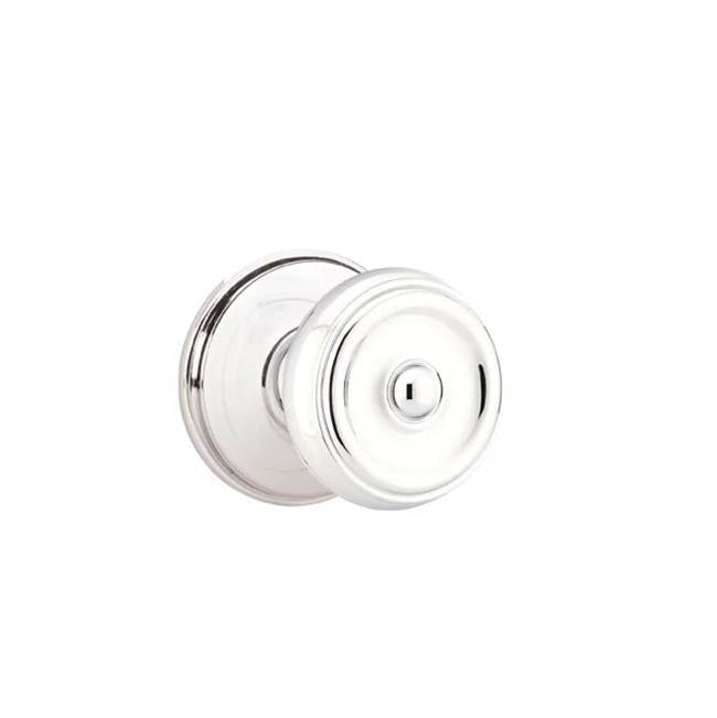 Emtek - Privacy, Watford Rosette, Waverly Knob, US26 - Polished Chrome