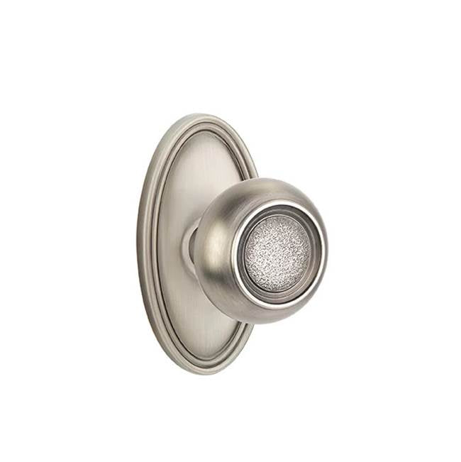 Emtek - Passage, Quincy Rosette, Belmont Knob, US15A - Pewter