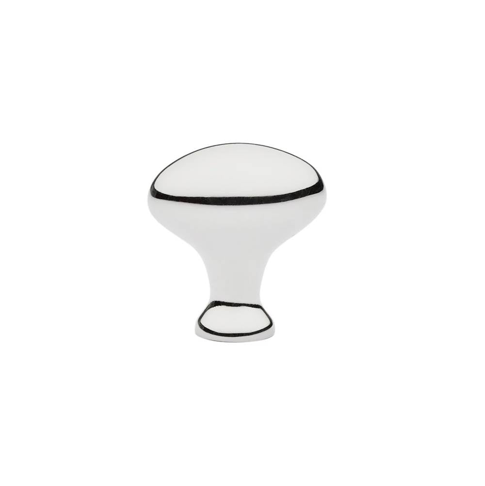 Emtek - Cabinet Knob, Brass Egg, 1'', US14 - Polished Nickel