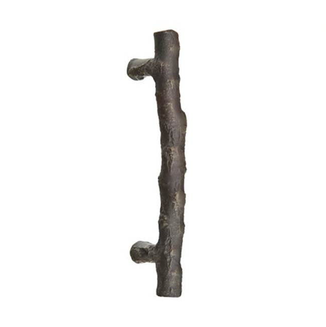 Emtek - Bronze Twig Pull, 8'', MB - Medium Bronze Patina