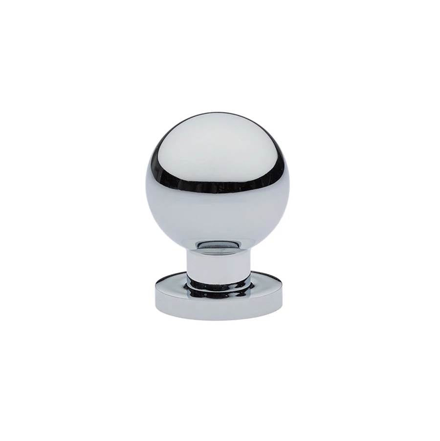 Emtek - Globe Knob, Cabinet, US26 - Polished Chrome