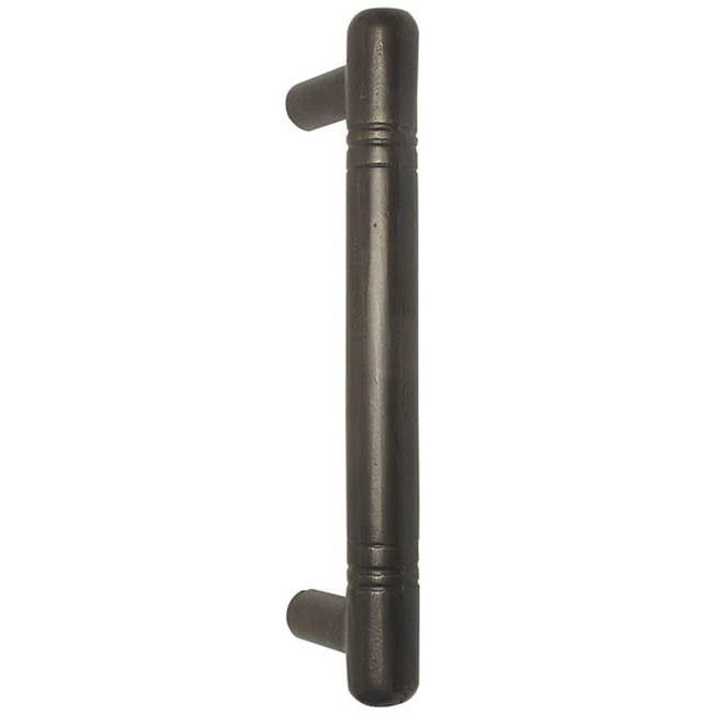 Emtek - Bronze Nunez 8'' Pull, MB - Medium Bronze Patina