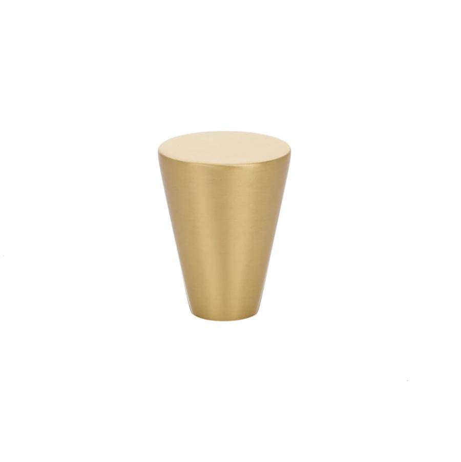 Emtek - Cone Knob, Small 1'', US4 - Satin Brass