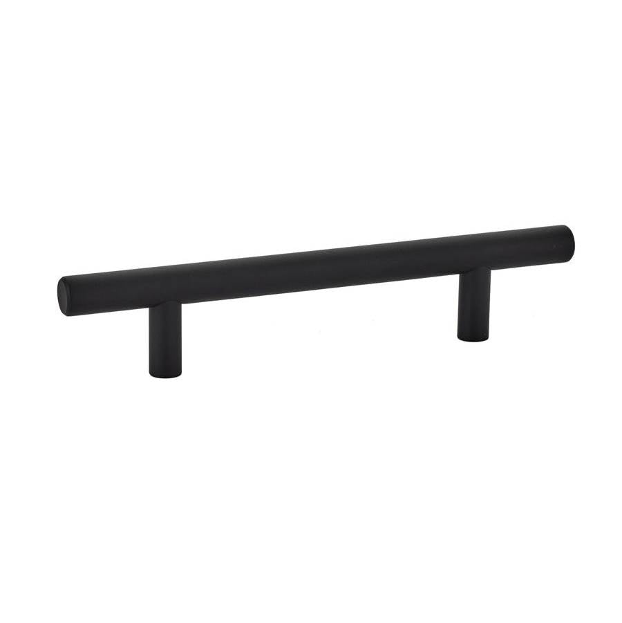 Emtek - Brass Bar Pull, 8'' C-C, US19 - Flat Black