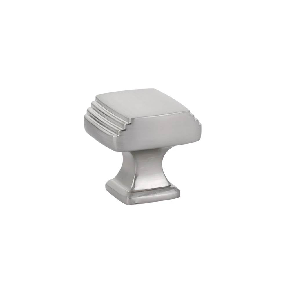 Emtek - Art Deco Knob, 1-1/4'', US15 - Satin Nickel