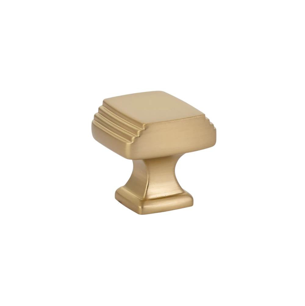 Emtek - Art Deco Knob, 1-1/4'', US4 - Satin Brass