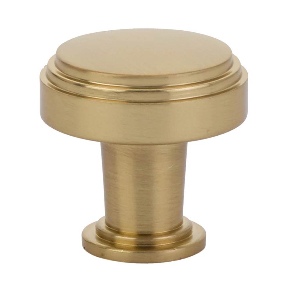Emtek - Newport Knob, Cabinet, 1-1/4'', US4 - Satin Brass